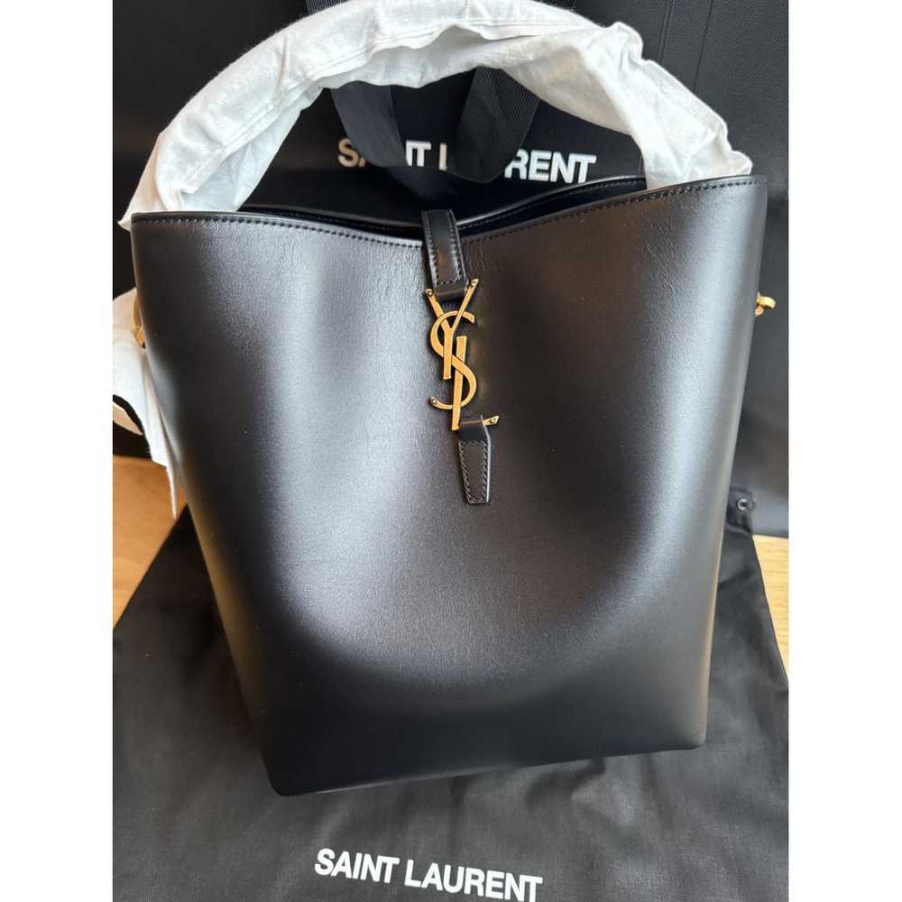 Saint Laurent Le 37 leather tote - image 9