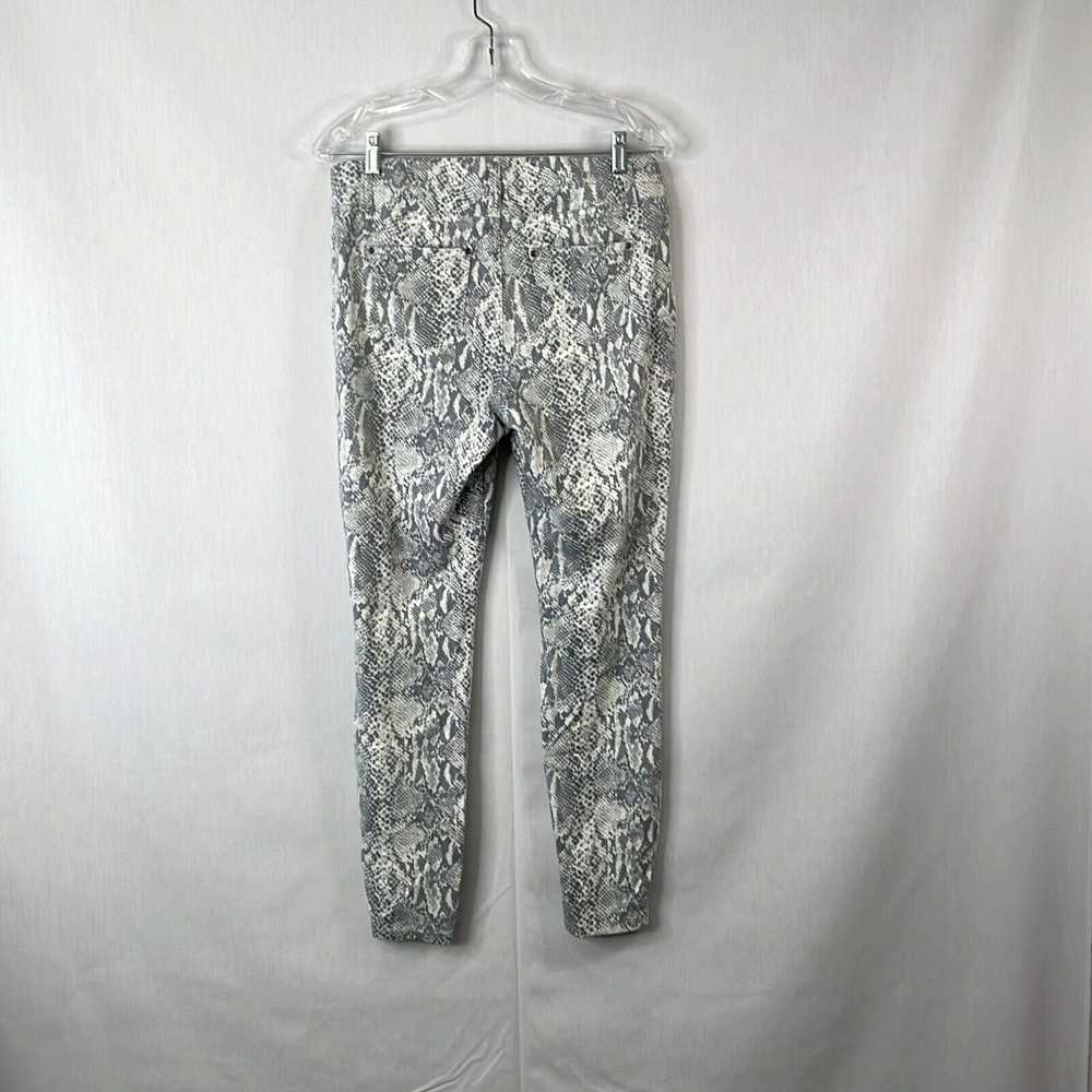 Vintage Time and Tru Womens Gray Snakeskin High R… - image 2