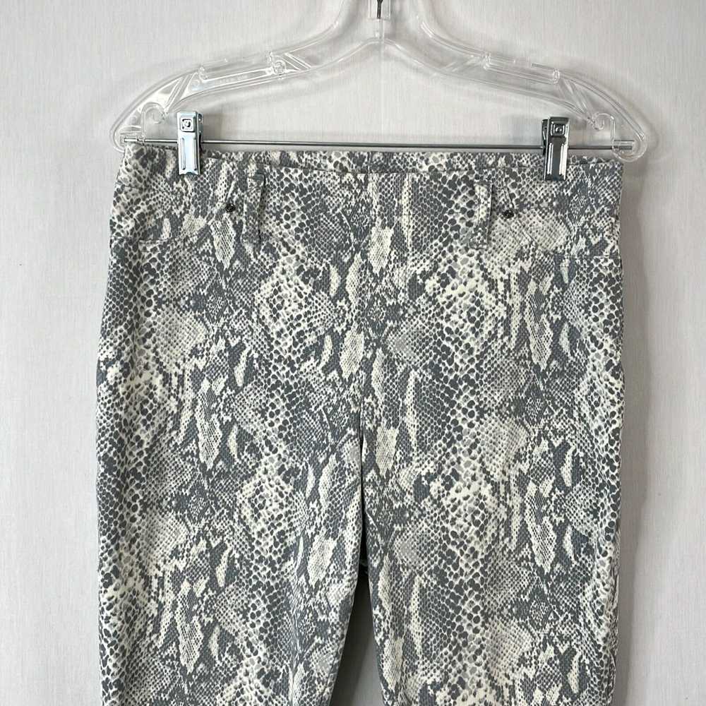 Vintage Time and Tru Womens Gray Snakeskin High R… - image 3