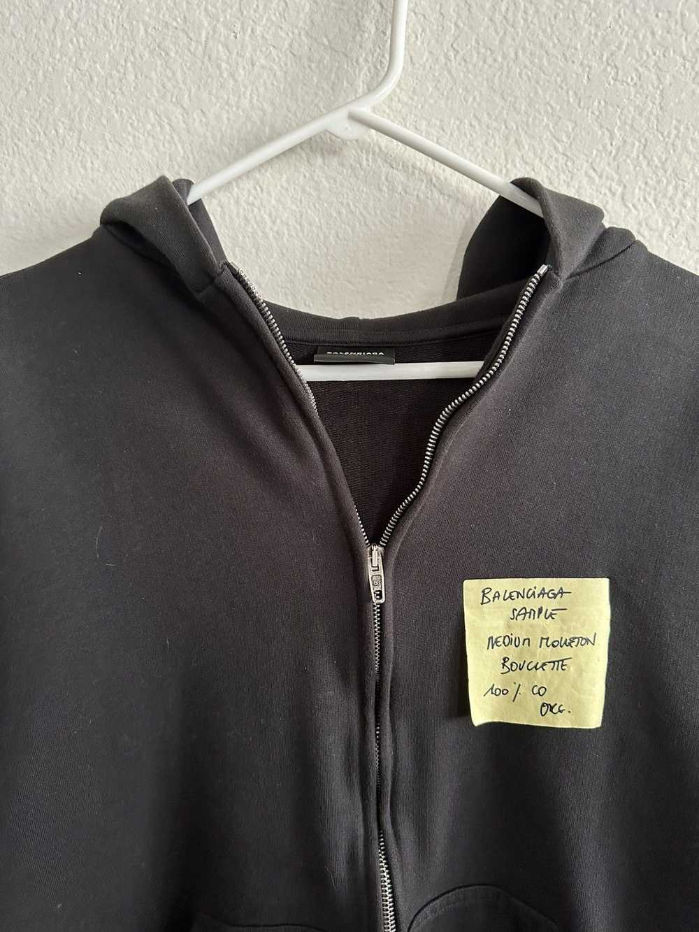 Balenciaga Balenciaga “Sticky Note” Zip-Up hoodie - image 2