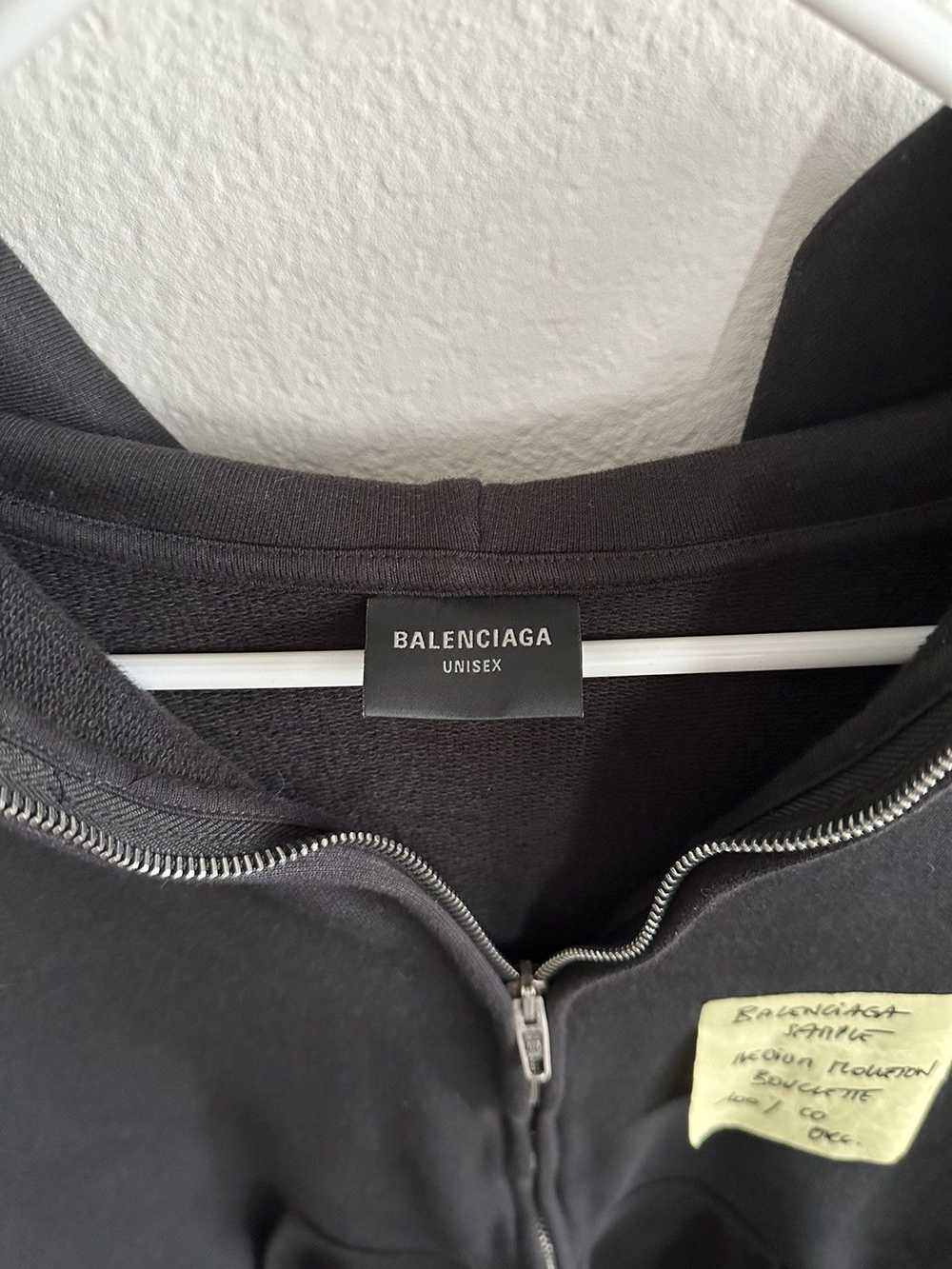 Balenciaga Balenciaga “Sticky Note” Zip-Up hoodie - image 3