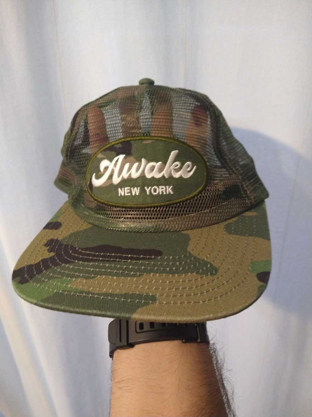 Awake Awake NY Khaki Mesh Cap - image 2