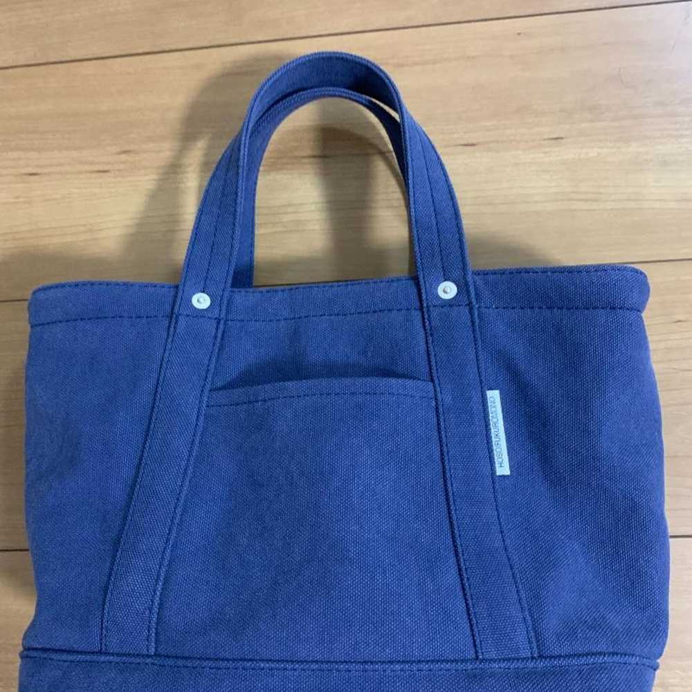 【Excellent condition】HOSOIFUKUROMONO Tote Bag Nav… - image 1