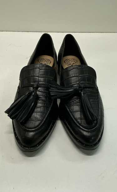 Vince Camuto Geralin Tassel Size 8M Flat Croc BLAC