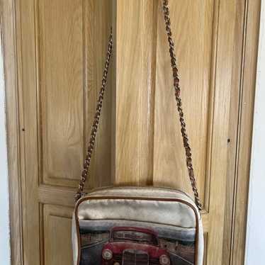 Sarah's Bag - Handbag/Shoulder-bag Vintage Red Ca… - image 1