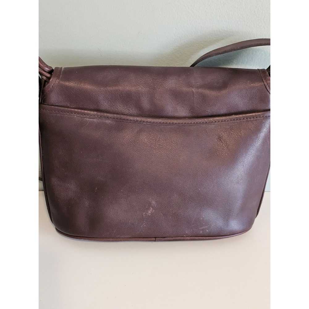 Vintage Coach 4150 Fletcher Brown Leather Bag - image 10