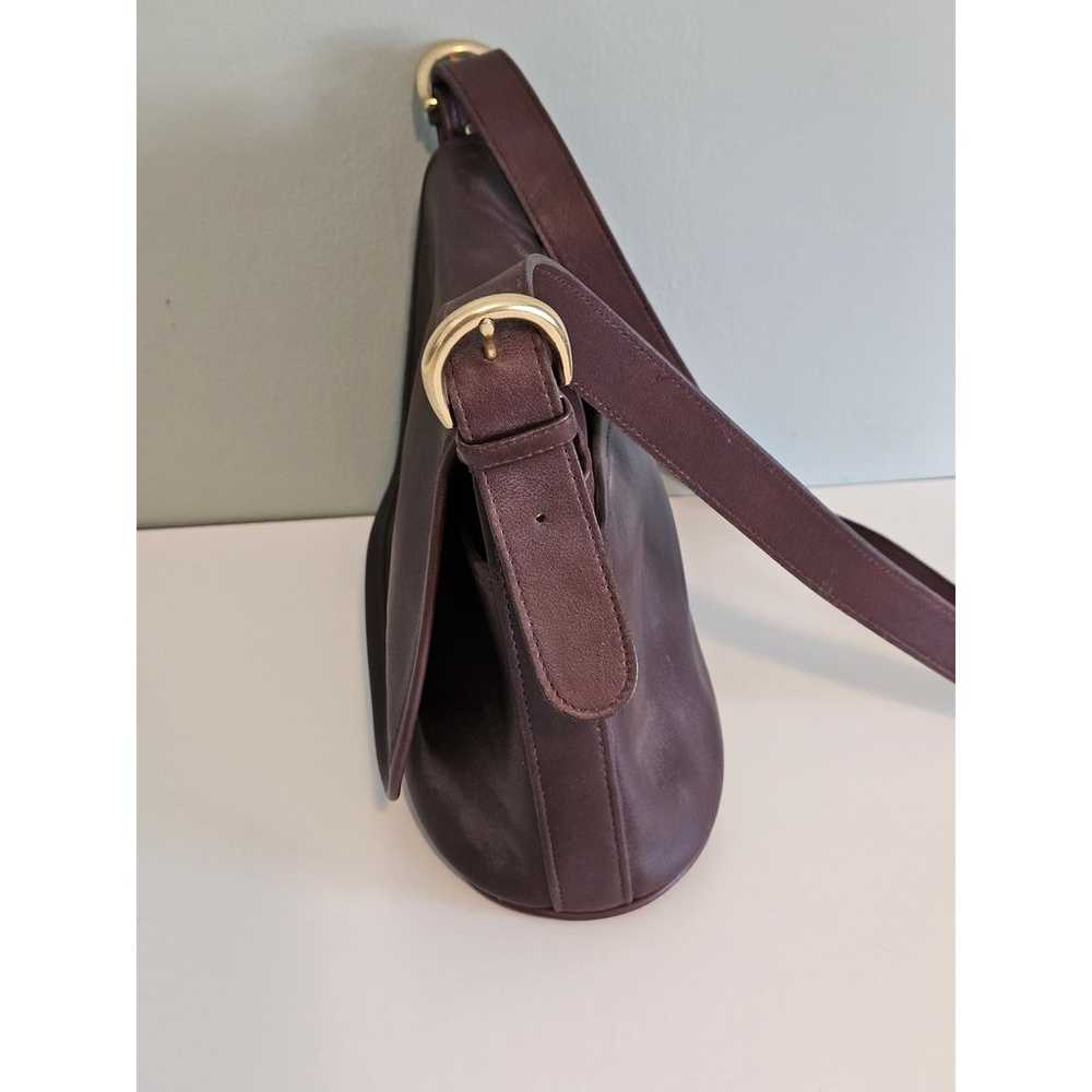 Vintage Coach 4150 Fletcher Brown Leather Bag - image 3