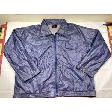 Dunlop Vintage Blue Dunlop Windbreaker Extra Larg… - image 1