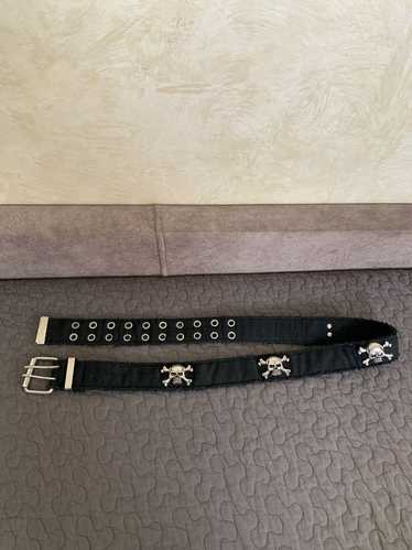 Avant Garde × Streetwear Y2K Skull Belt - image 1