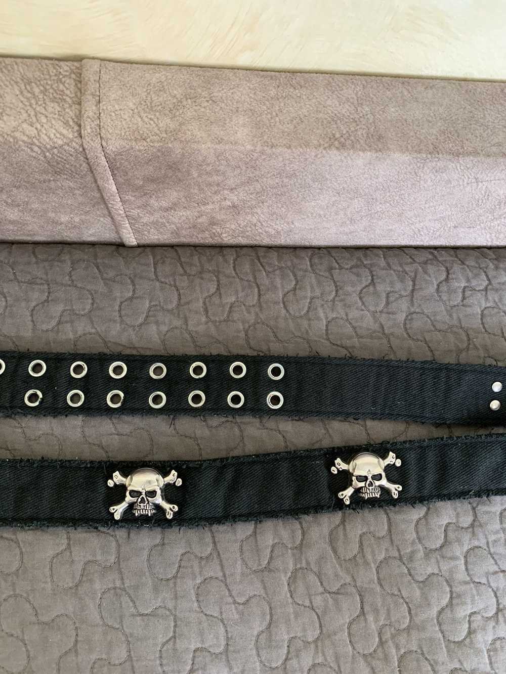 Avant Garde × Streetwear Y2K Skull Belt - image 8