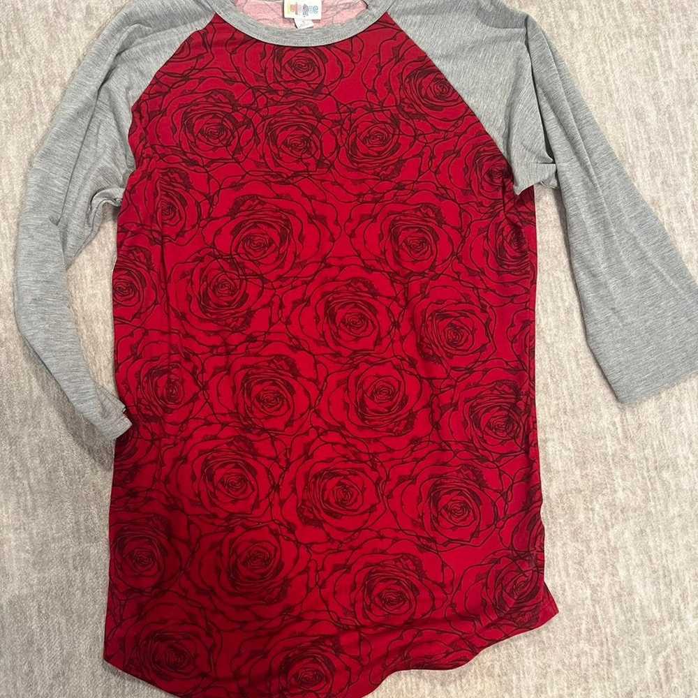 Lularoe randy small baseball tee - image 1