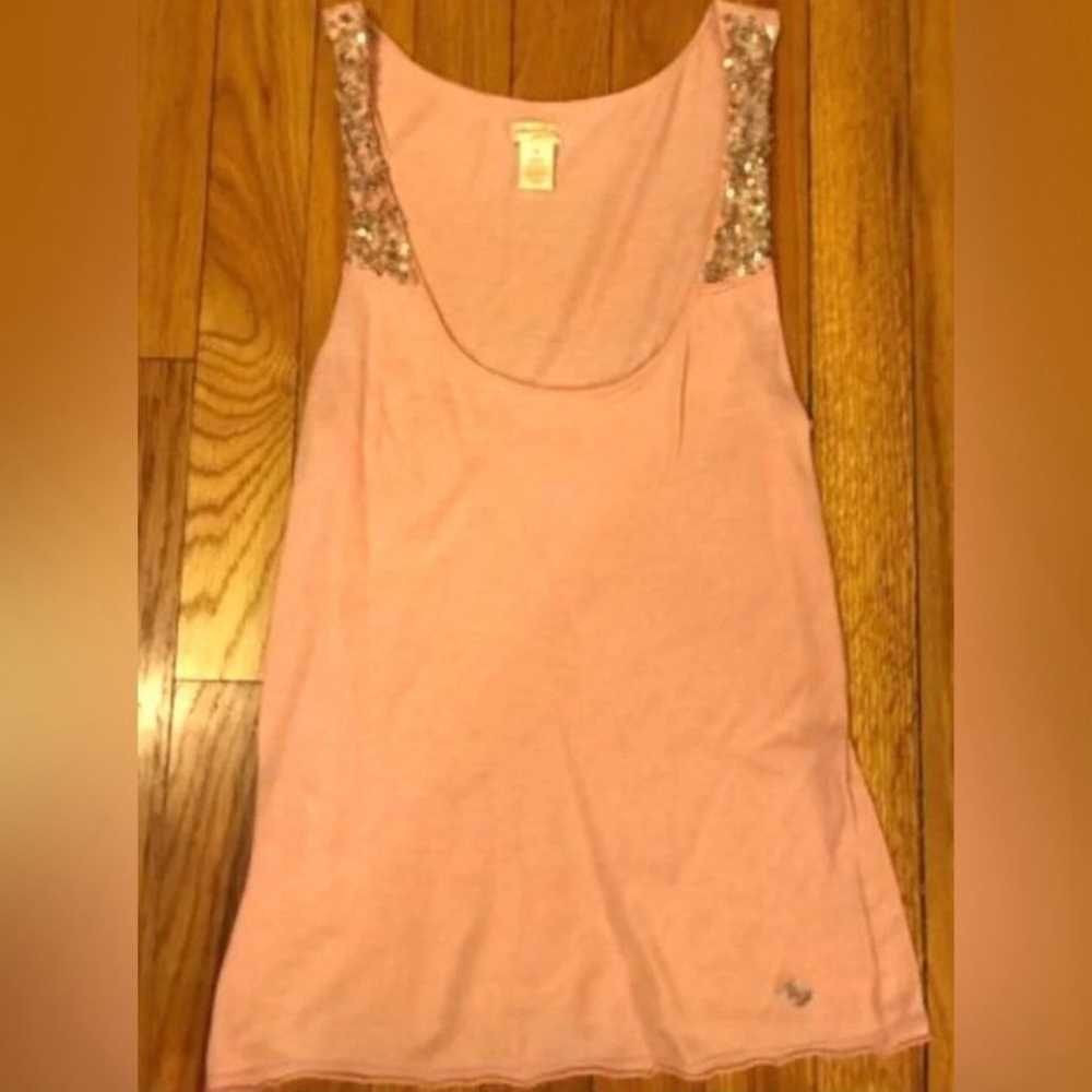 Abercrombie & Fitch A&F Vintage RARE Pink Sequin … - image 3