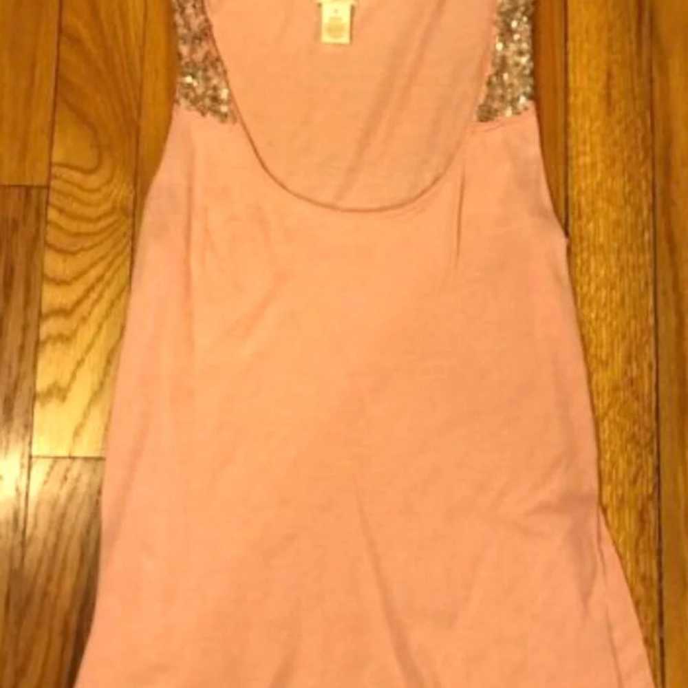 Abercrombie & Fitch A&F Vintage RARE Pink Sequin … - image 4