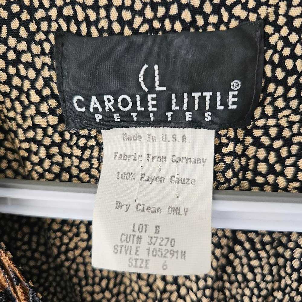 Carole Little Women's Black and Brown Blouse - image 4