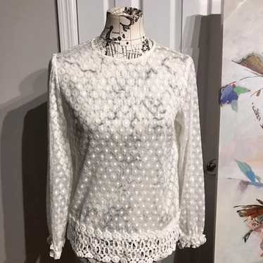 Vintage Sara Campbell Lace crochet coastal coquett