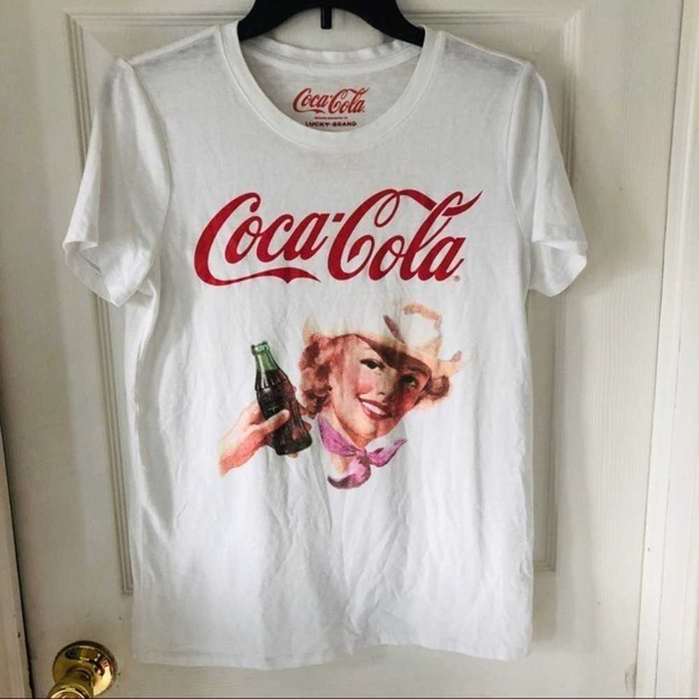 NWOT LUCKY BRAND Coca-Cola old fashioned vintage … - image 1