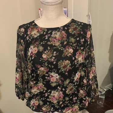 Forever 21 Floral Top