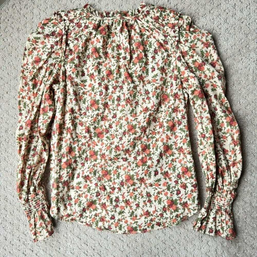 FREE PEOPLE • Meant To Be Blouse in Vintage Combo - image 6