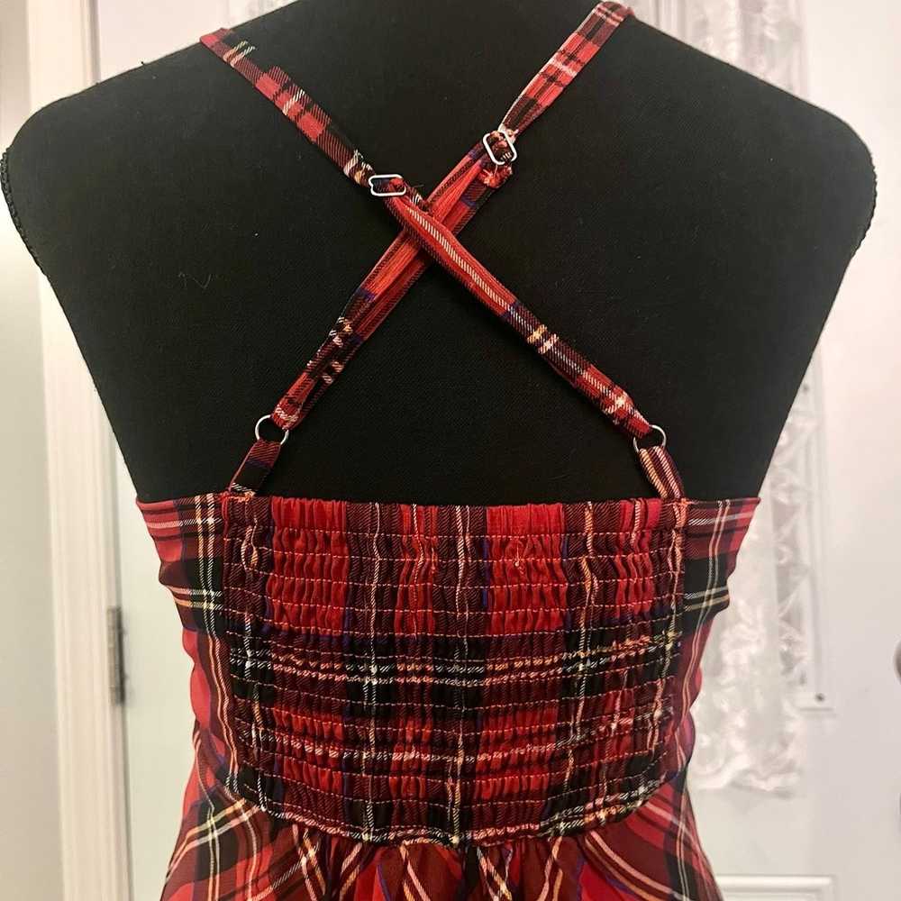 plaid babydoll top - image 4