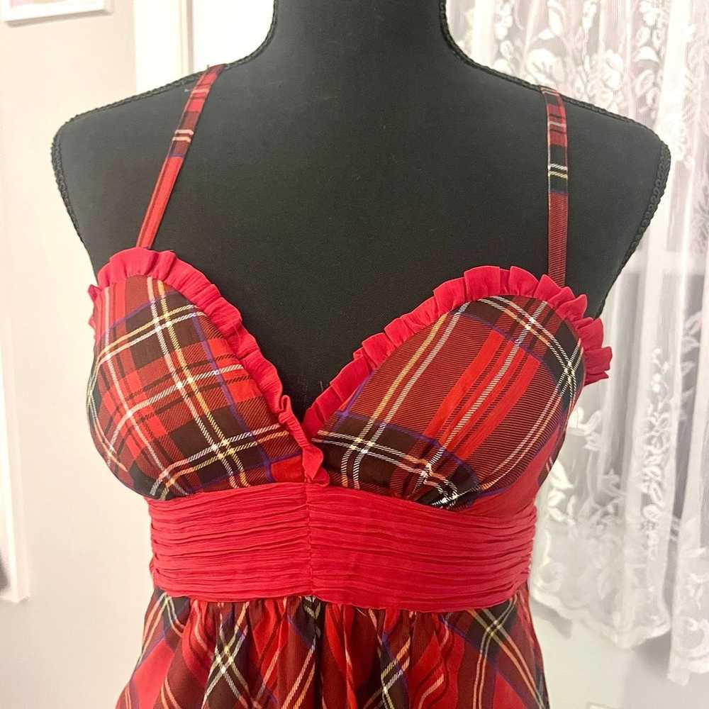 plaid babydoll top - image 7