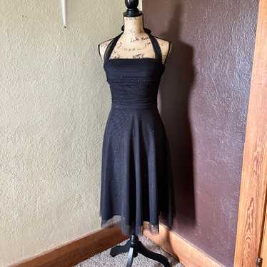 Vintage XoXo Halter Top Skater Dress - image 1