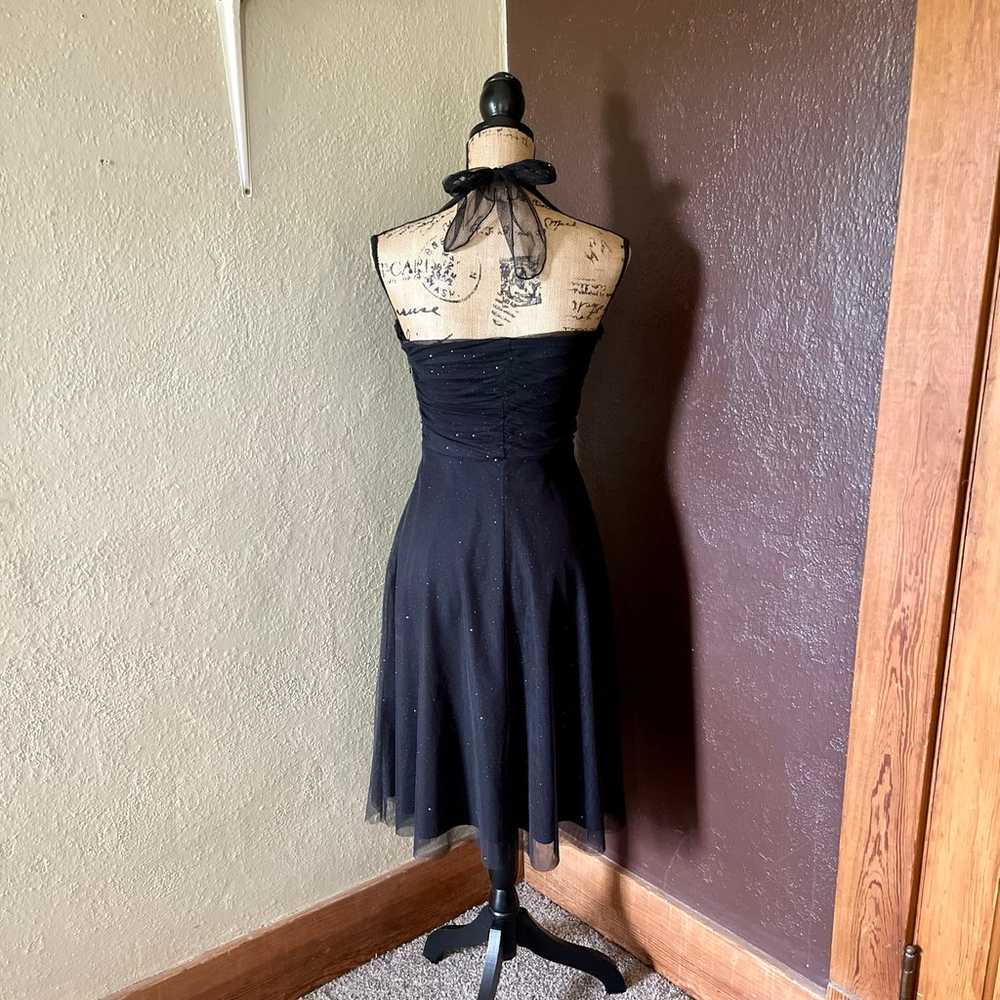 Vintage XoXo Halter Top Skater Dress - image 3