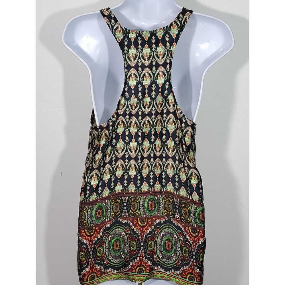 Sundance Small Silk Boho Sleeveless Racerback Pai… - image 10