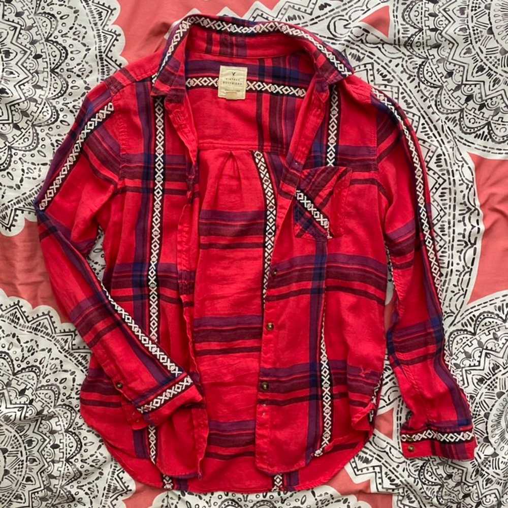 American Eagle Flannel - image 1