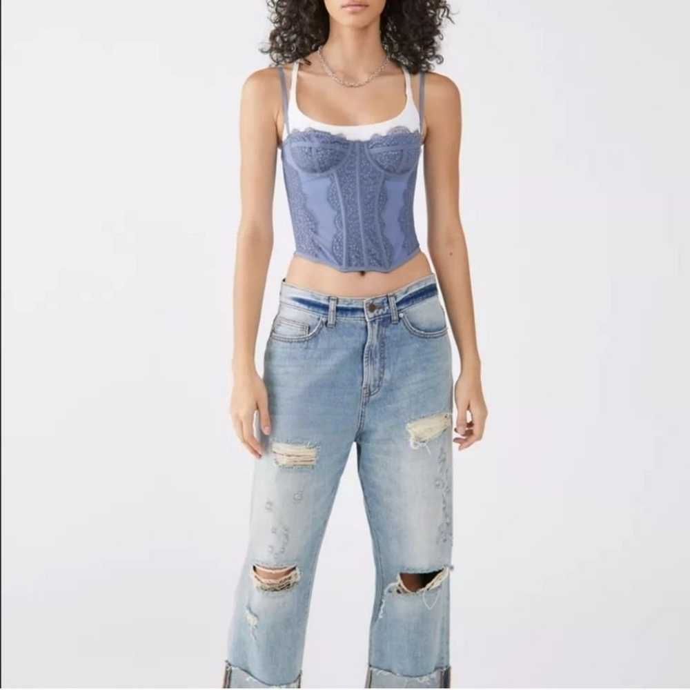 Modern Love Corset Top BDG Urban Outfitters size … - image 2