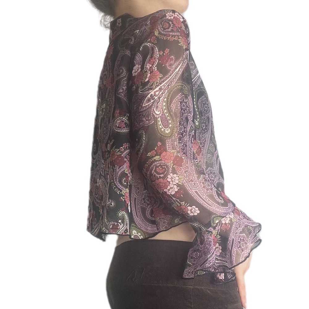 Vintage Paisley Blouse by Nicola - image 3