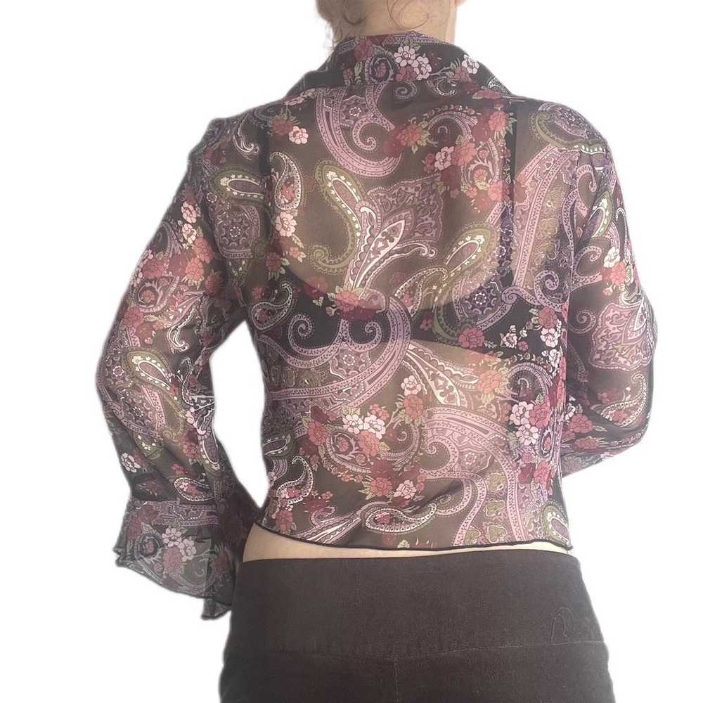 Vintage Paisley Blouse by Nicola - image 4