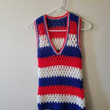 crochet tank top - image 1