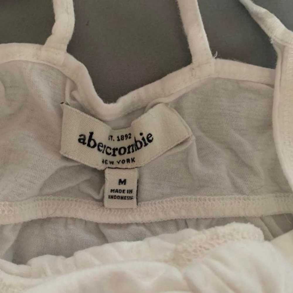 Abercrombie and Fitch white bow cami - image 3