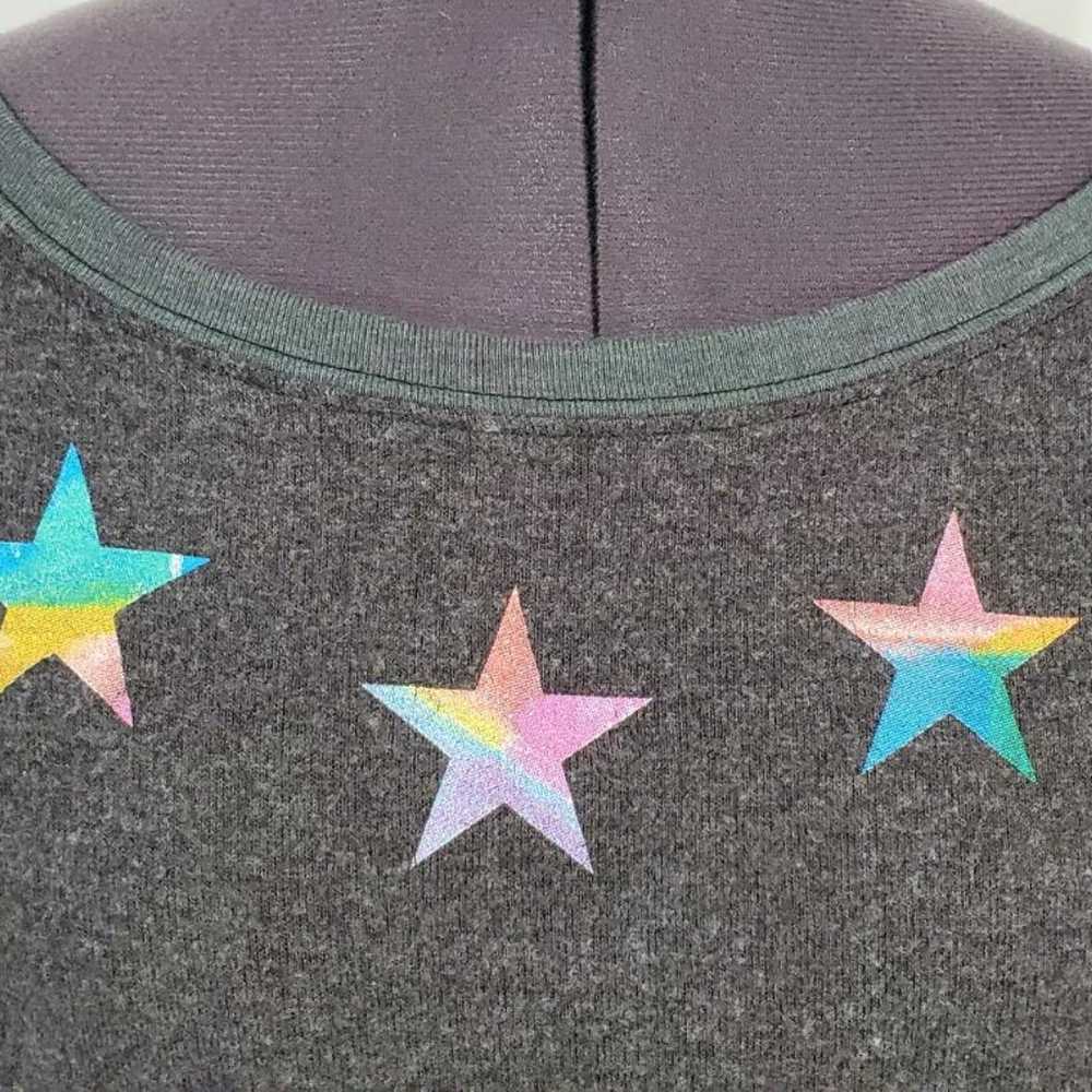 Wildfox Rainbow Star Roadtrip Sweatshirt - image 2