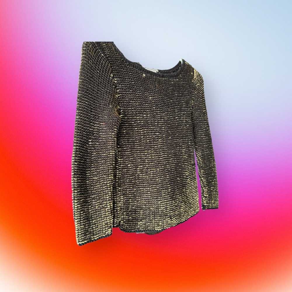 Vintage Alberto Makali Sweater Sz S Warm Rows of … - image 6