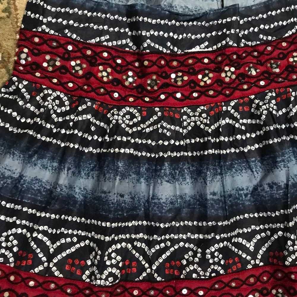 Indian Authentic Ragistani cotton heavy dress len… - image 3