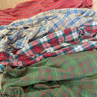 Four Vintage Flannels - image 1