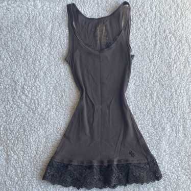 VINTAGE abercrombie and fitch lace cami tank top … - image 1