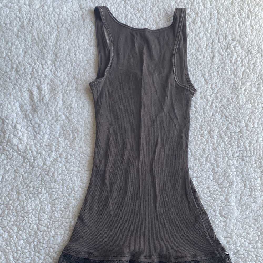 VINTAGE abercrombie and fitch lace cami tank top … - image 5