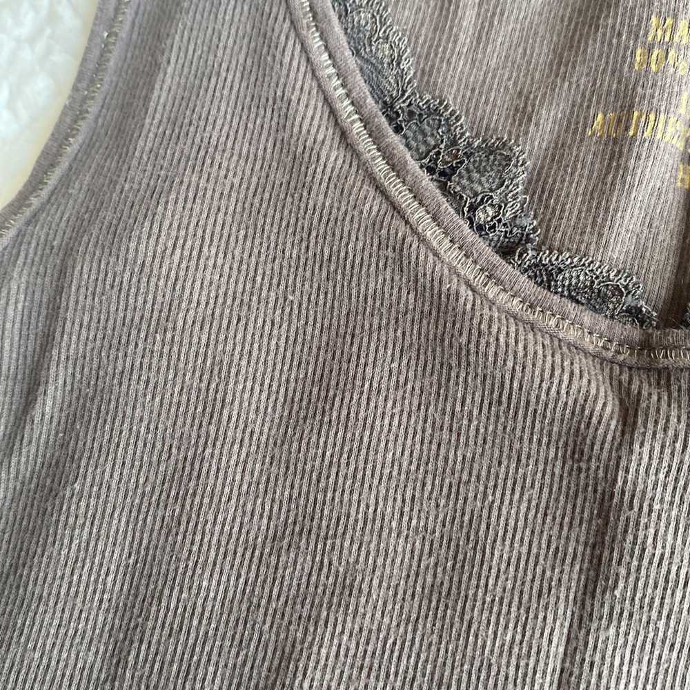 VINTAGE abercrombie and fitch lace cami tank top … - image 7