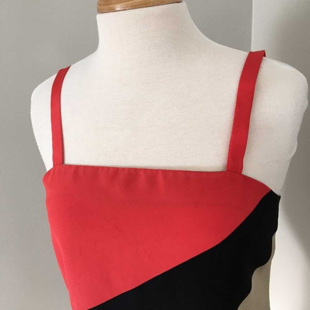 Vintage Square Neck Silk Tank - image 3