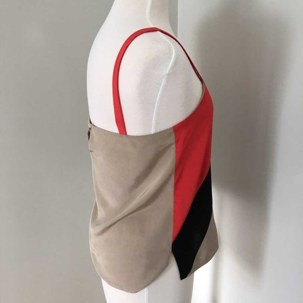 Vintage Square Neck Silk Tank - image 7