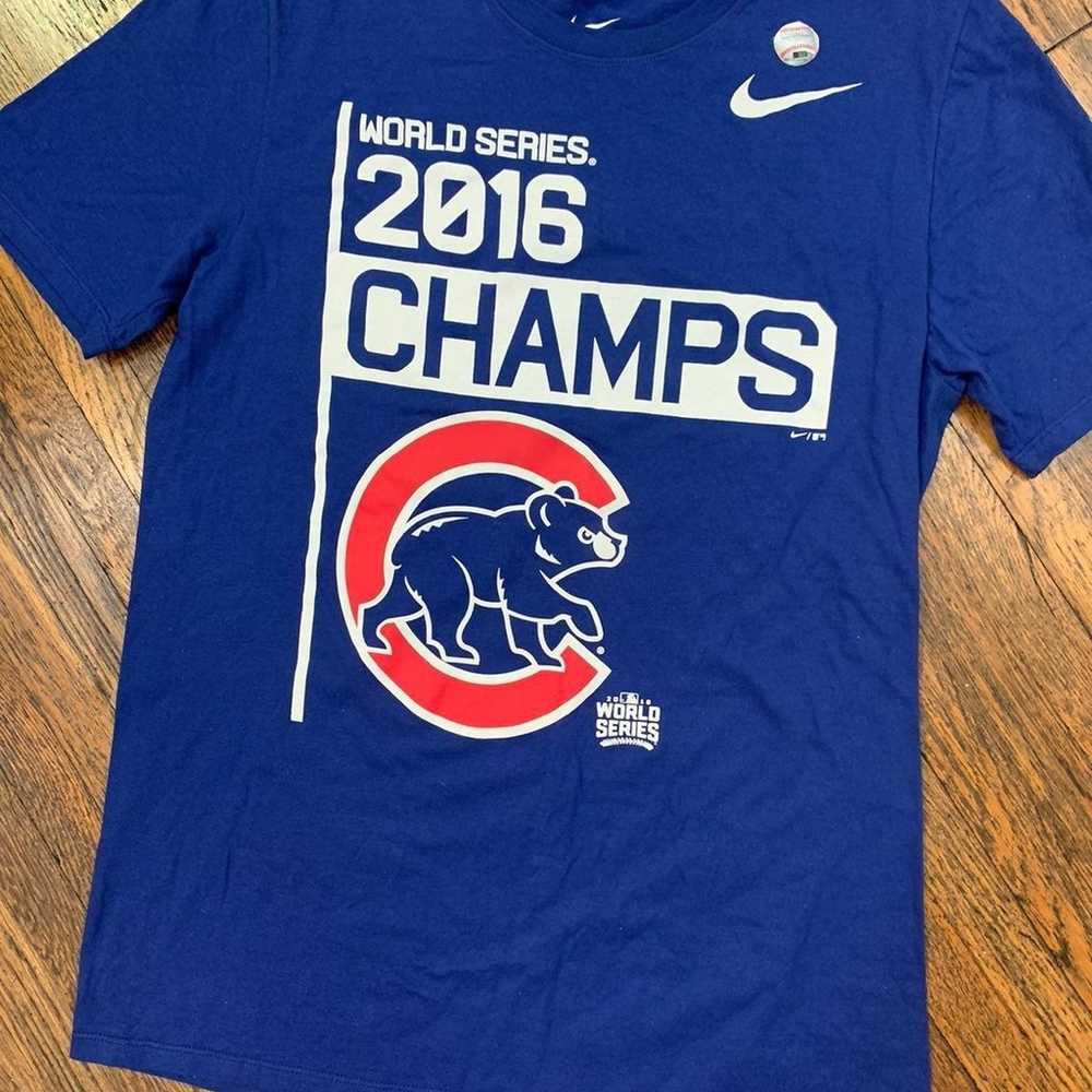 Vintage Nike Chicago Cubs WorldSeries - image 1