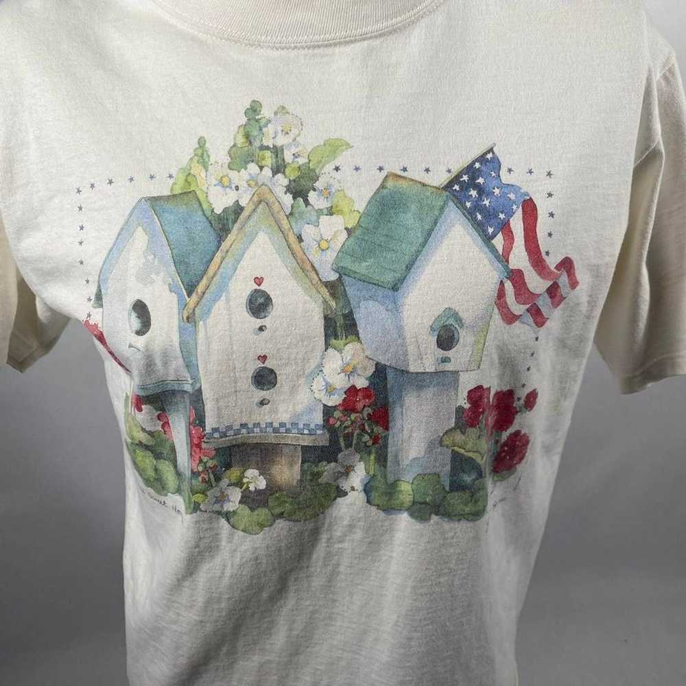 Home Sweet Home Bird House Vintage T-shirt - image 1