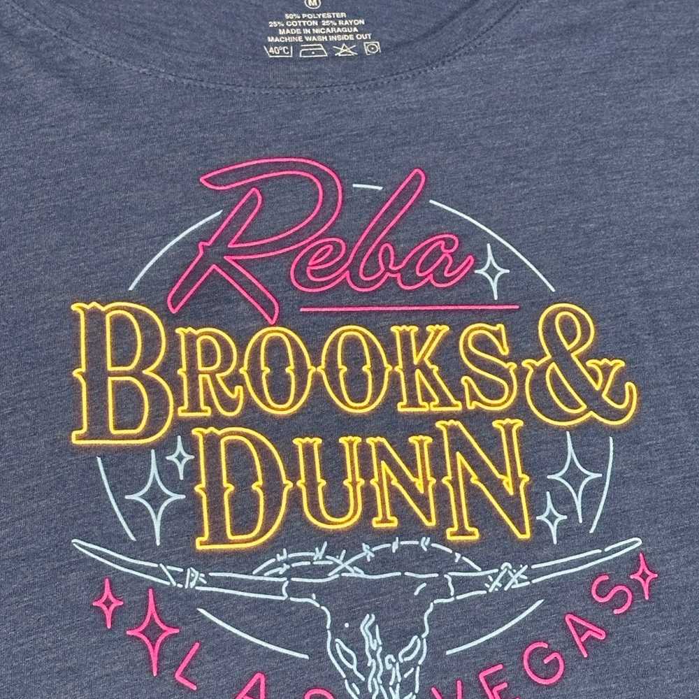 Reba Brooks & Dunn Las Vegas Concert T-Shirt - image 2