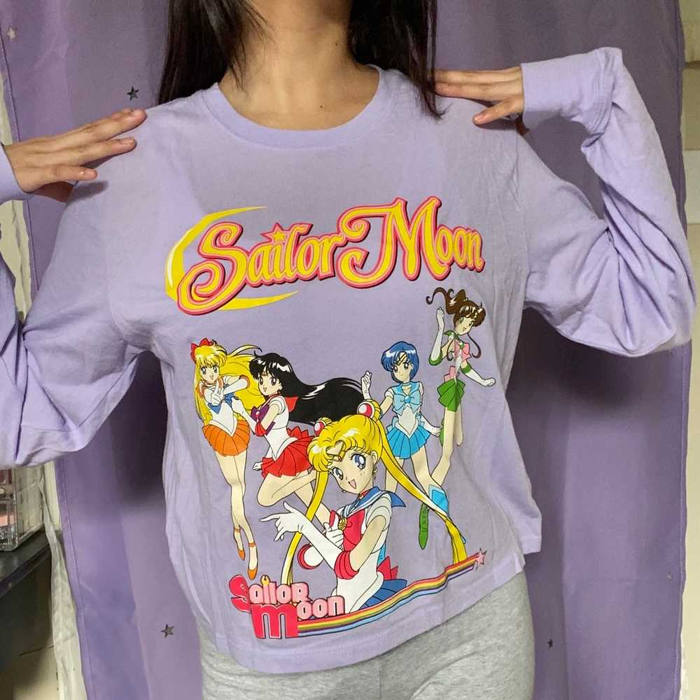 Sailor Moon Purple Long Sleeve - image 2