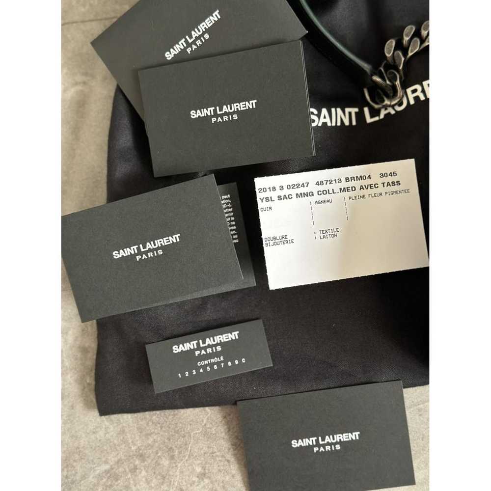 Saint Laurent Collége monogramme leather handbag - image 4