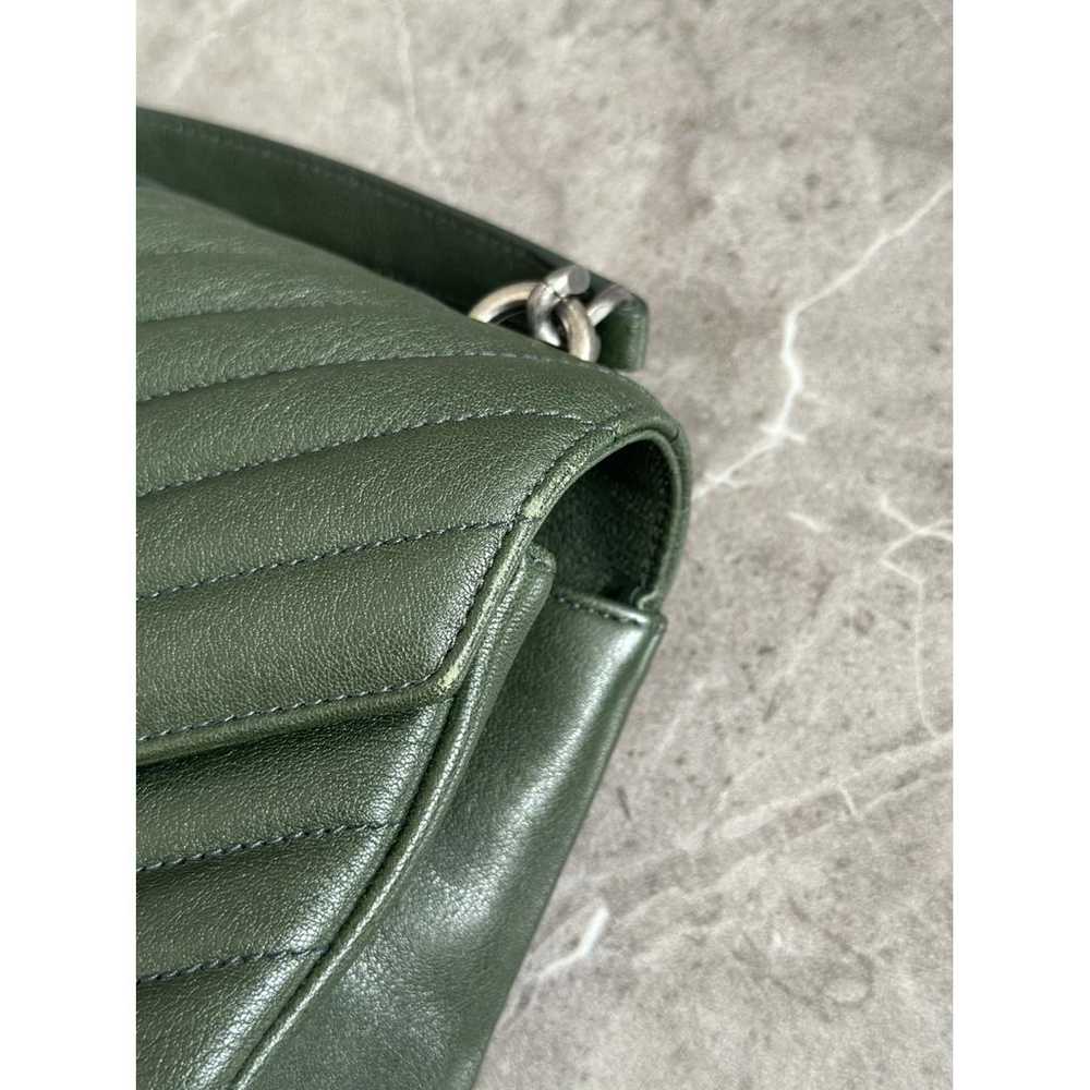 Saint Laurent Collége monogramme leather handbag - image 9