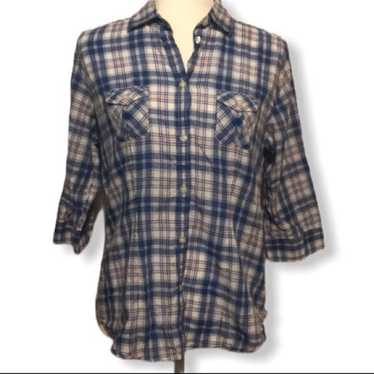 AE Outfitters Lightweight Plaid Top - image 1