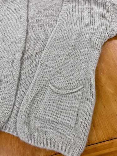 Cardigan × Coloured Cable Knit Sweater × Vintage … - image 1